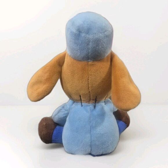 Dog Man Doll 9" Soft Stuffed Plush Lovey Baby Bean Bag Toy Puppy Dav Pilkey RARE - Picture 3 of 6